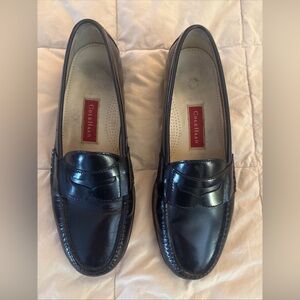 COLE HAAN Shoes Men's 11 1/2D Black Leather  Loafers Dress C 03503